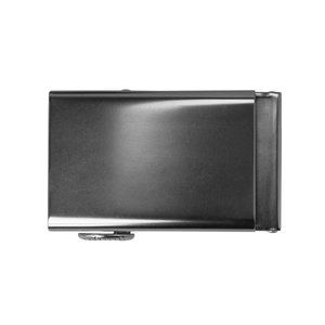 Solid Gunmetal 40mm Buckle